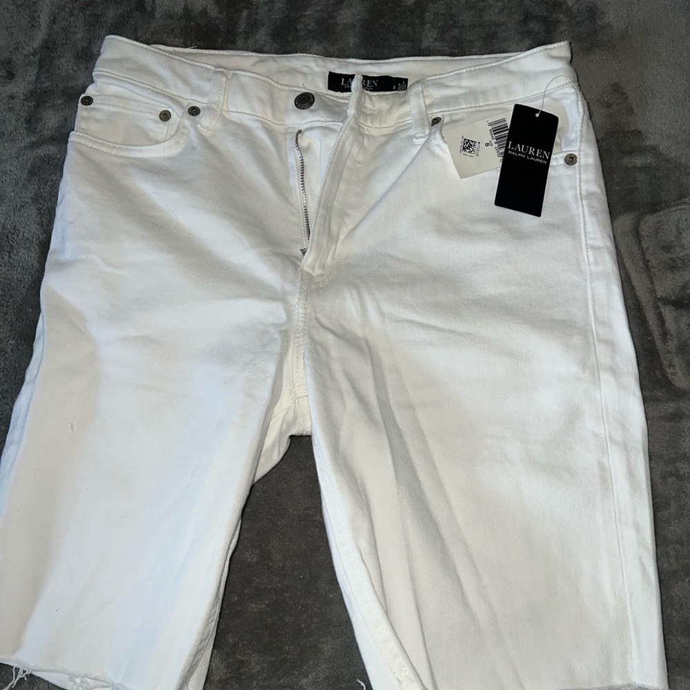 Lauren Ralph Lauren short Jeans in Crisp White